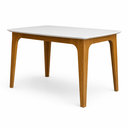 Ver imagem 6 de Mesa de Jantar Moderna 4 Lugares 120cm Imperial Apartamento