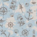 Ver imagem 3 de Papel de Parede Infantil - Marino Vintage 2 Arte Destaque 2 Metros