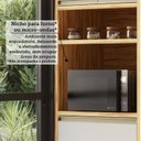 Ver imagem 7 de Cozinha Compacta 100% Mdf 3 Peças 8 Portas e 5 Gavetas  190cm Barbados Espresso Móveis