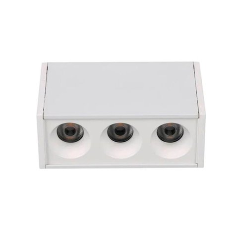 Spot sob Downlight Retang 6w 3000k 480lm 24º Ip20 Irc90 Br-astraled