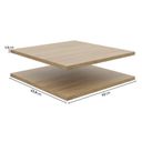 Ver imagem 6 de Módulo 45x120 2 Portas 1 Kit Prateleiras Frame CabeCasa MadeiraOriginals