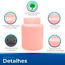 Ver imagem 3 de Puff Banqueta Alto Confortável Reforçado Minimalista Roma Suede