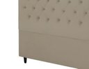 Ver imagem 2 de Cabeceira Embaixatriz Plus King Size 1950mm Veludo Bege Escuro - Simbal