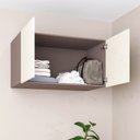 Ver imagem 3 de Ponte Planejada Solteiro 100% MDF 2 Portas Orion CabeCasa MadeiraOriginals Marrom/Mocha/Linho