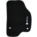 Ver imagem 5 de Jogo de Tapete Automotivo Carpete Volkswagem Vw Jetta 2011 À 2018 Soft Logo Bordado Preto 5 Peças