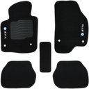 Ver imagem 3 de Jogo de Tapete Automotivo Carpete Volkswagem Vw Jetta 2011 À 2018 Soft Logo Bordado Preto 5 Peças