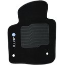 Ver imagem 4 de Jogo de Tapete Automotivo Carpete Volkswagem Vw Jetta 2011 À 2018 Soft Logo Bordado Preto 5 Peças