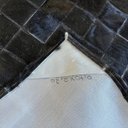 Ver imagem 3 de Tapete de couro passadeira preto natural 0,70x2,30 com borda