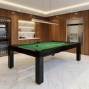 Ver imagem 2 de Mesa de Sinuca Cristal Profissional em Madeira Maciça com Pedra Ardósia