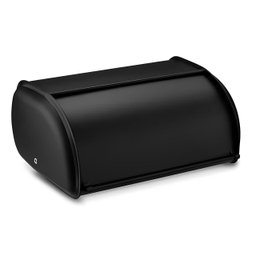 Porta Pão Conserve em Metal Preto 35cm - 1