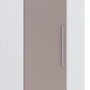 Ver imagem 4 de Guarda Roupa Canto Obliquo 70cm 1 Porta Taiga Branco/cinnamon L01 - Mpozenato