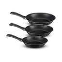 Ver imagem 1 de Kit Frigideira Rochedo Todo Dia 18cm, 20cm e 24cm