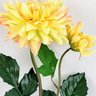 Dália Amarela Haste 60x18x15cm Flor Planta Artificial - 6