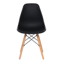 Ver imagem 3 de Conjunto Mesa Chanfrada Preta Eames 110cm + 4 Cadeiras Preta Eames Dsw - La Mobilia