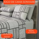 Ver imagem 4 de Jogo de Lençol Cama Box Queen Kit 4 Peças com Elástico Sonhare Sultan Vancouver