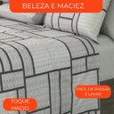 Ver imagem 5 de Jogo de Lençol Cama Box Queen Kit 4 Peças com Elástico Sonhare Sultan Vancouver