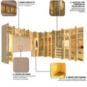 Ver imagem 7 de Modulado com 16 Portas 430,6cm x 240cm 100% MDF Mod 006 Innova Bege/Off White