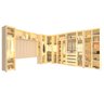 Modulado com 16 Portas 430,6cm X 240cm 100% Mdf Mod 006 Innova - 4