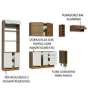 Ver imagem 6 de Armário de Cozinha Completa 290cm Rustic/Branco/Rustic Stella Madesa 02
