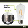 Lâmpada Led Retrô Transparente St64 E27 4w 2400k Biv-easy - 5