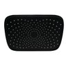 Ducha Flatt 30x20 Cm Retangular Preto em Abs C/ Niple Teto - 4