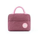 Ver imagem 1 de Bolsa Térmica Lunch Bag Portátil para Marmita - Rosa