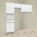Ver imagem 1 de Cozinha 3 Peças Branco Brilho Modulada Top Class Batrol