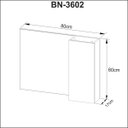 Ver imagem 2 de Kit Banheiro Com 2 Gabinetes 1 Espelheira e Cuba Inclusa Cor: Branco