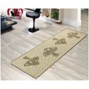 Ver imagem 2 de Tapete Passadeira Sisal Antiderrapante Sala Quarto 0,50x1,50 Ks-83