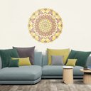 Ver imagem 1 de Adesivo de Parede New Mandala 16 Arte Destaque 0,75 X 0,75 Metros