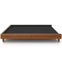 Ver imagem 6 de Cama Casal Base Box Pés Madeira 148cm Suném P05 Couríssimo Whisky - Lyam Decor