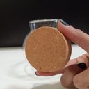 Ver imagem 6 de Pote Tampa Cortiça Borossilicato 200ml 11x10x10cm Transparente Porta Mantimentos