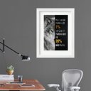 Ver imagem 1 de Quadro para Empresas - Motivacional - 60x48cm:madeira Preta