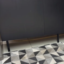 Ver imagem 6 de Kit 4 Pés Pézinhos Móveis 13cm Quadrado Preto Fosco