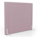 Ver imagem 1 de Cabeceira Cama Box King Size Alba 195cm com Frame Bouclé Rosé - Desk Design