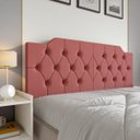 Ver imagem 5 de Cabeceira Cama Casal Estilo Painel Dobravel Quarto Moderno:rosa