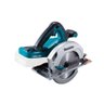 Serra Circular 18v sem Fio 4800 Rpm com Chave Allen Disco e Guia Punho Emborrachado Dhs710z Makita - 3