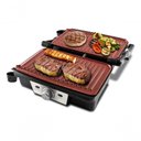 Ver imagem 3 de Grill Elétrico PGR19PI Inox Antiaderente Redstone 1500W Prata 110V