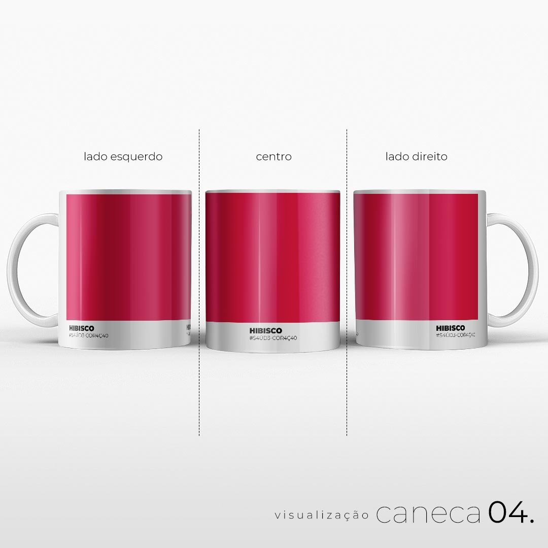 Bebidas Pantone - Caneca de Qualidade Premium É Decoração Caneca Premium - 6