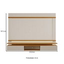 Ver imagem 4 de Painel para Tv até 75 Polegadas Marataízes 2 Portas Freijó Trend/off White - Pnr Móveis