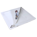 Ver imagem 6 de Ducha Quadrada Cromada em Inox 20x20 Braço 38 Cm Parede