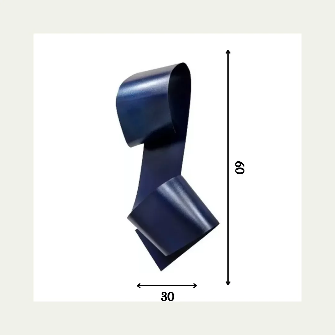 Ver imagem 2 de Decoração Escultura de Parede de Metal Exclusivo no Brasil Home Decor Azul