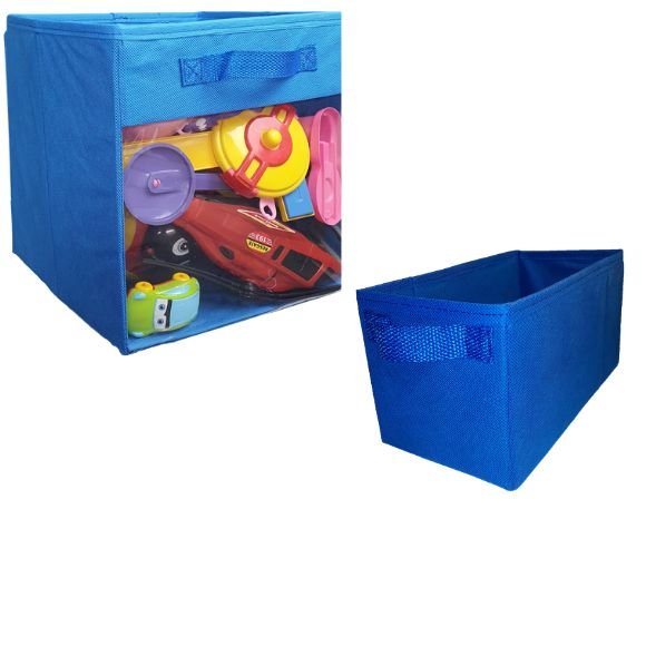 Coleção 2 Caixas Organizadoras Infantil Closet Brinquedos - 4