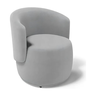Poltrona Deluxe Aurora Modelo para Sala/quarto/recepção Linho Cinza Linho - 1
