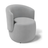 Poltrona Deluxe Aurora Modelo para Sala/quarto/recepção Linho Cinza Linho - 3