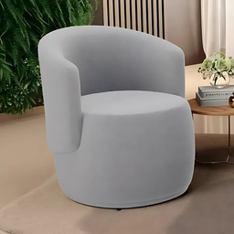 Poltrona Deluxe Aurora Modelo para Sala/quarto/recepção Linho Cinza Linho - 2
