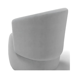 Poltrona Deluxe Aurora Modelo para Sala/quarto/recepção Linho Cinza Linho - 4