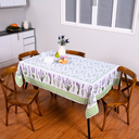Ver imagem 1 de Toalha de Mesa Estampada Allegra 4 Lugares 100% Poliéster Lavanda