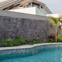 Ver imagem 6 de Revestimento Cimentício Texturizado 90x90 - Toscana Black