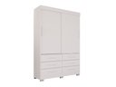 Ver imagem 1 de Guarda Roupa New Star 2 Portas 6 Gavetas sem Espelho Salleto Branco